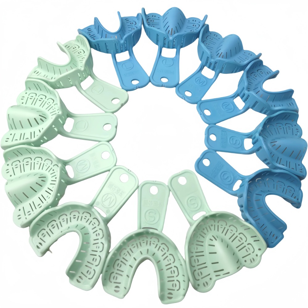 Teeth Whitening Trays - 6 adet/takım Diş Ölçü Plastik Tepsi