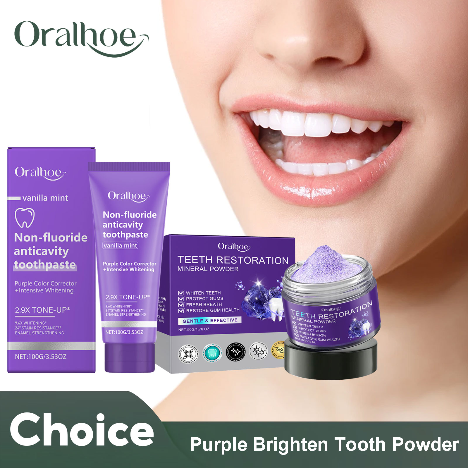 Teeth Whitening Quotes - Teeth Restoration Mineral Powder Teeth Whitening