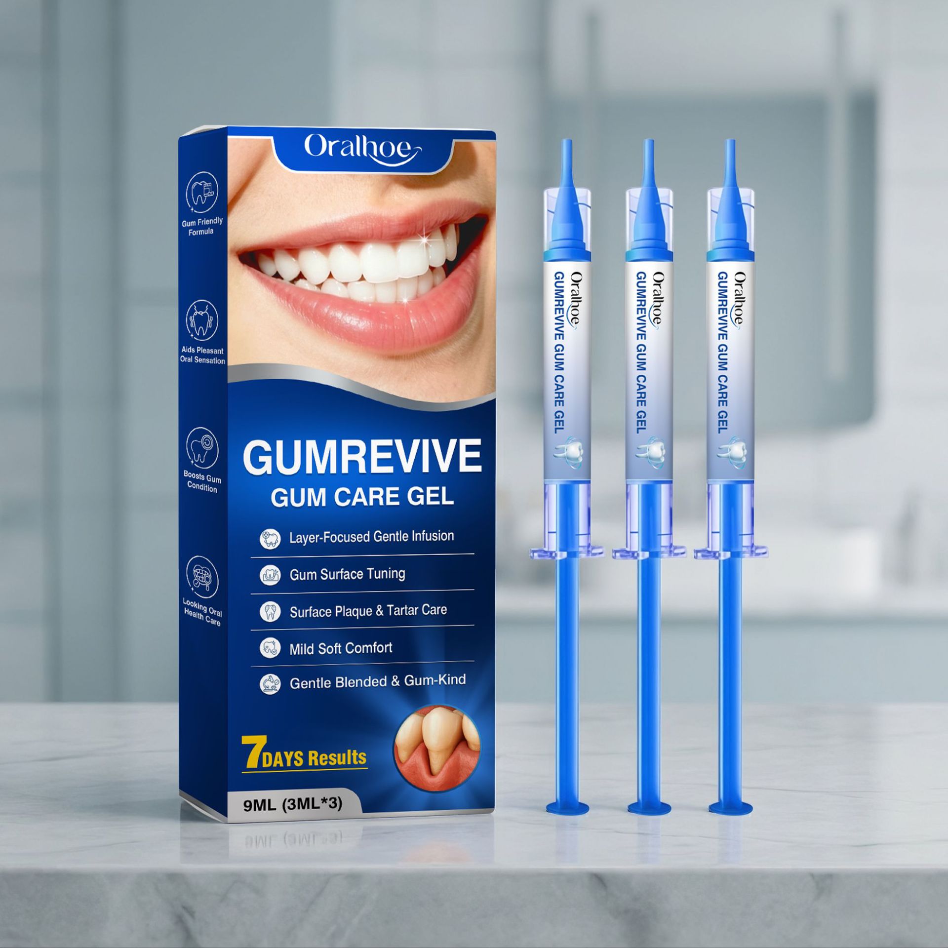 Oralhoe Diş Eti Bakım Jeli 3 P - Teeth Whitening Gel Syringes incelemesi ve fiyatı