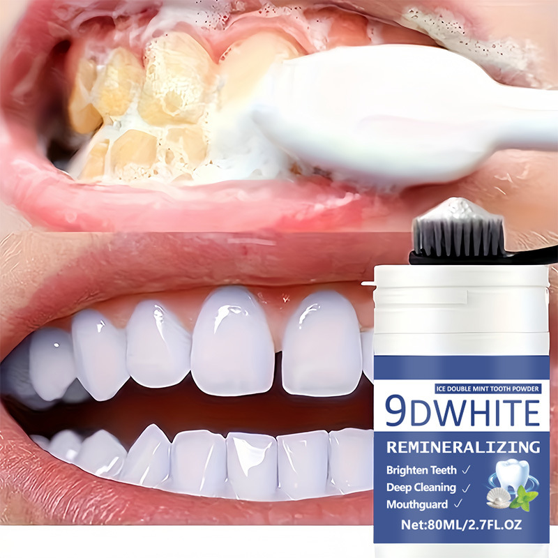 9D Mor Diş Beyazlatma Tozu 80m - Teeth Whitening Usa incelemesi ve fiyatı